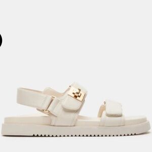 Steve Madden Mona Bone Flatforn Sandals